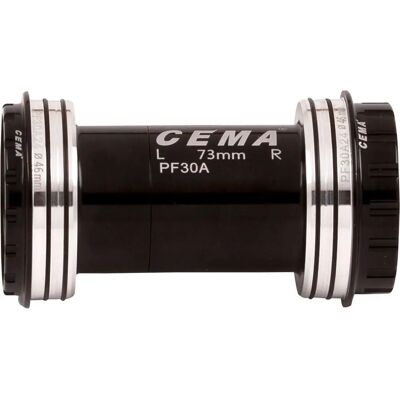 Roulements en céramique Cema Cannondale PF30A - Noir - Boîtier de pédalier - Publicité Roulements en céramique Cema Cannondale PF30A - Noir - Boîtier de pédalier - Publicité