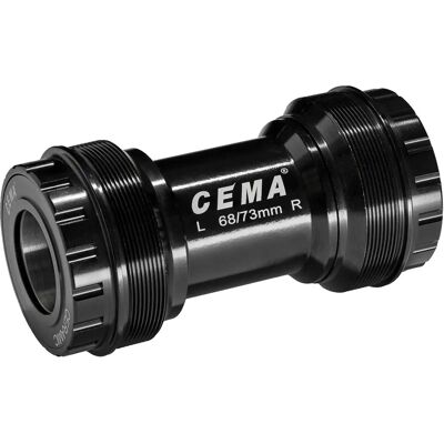 Cema Trapas T47 met Keramische Lager voor Shimano - Zwart Cema Trapas T47 met Keramische Lager voor Shimano - Zwart
