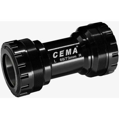 Boîtier de pédalier Cema T47 - Compatible SRAM DUB - Noir - 68/73mm - Publicité Boîtier de pédalier Cema T47 - Compatible SRAM DUB - Noir - 68/73mm - Publicité