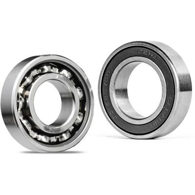 CEMA 24377 Kulring - Dubbelt tätning, kromstål, 24x37x7 mm CEMA 24377 Kulring - Dubbelt tätning, kromstål, 24x37x7 mm