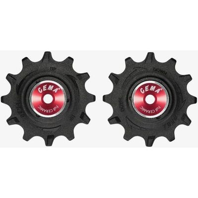 Ruote pulegge in ceramica Cema XX1/XO1 - Nero Ruote pulegge in ceramica Cema XX1/XO1 - Nero