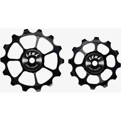 Cema R7000 R8000 R9000 Poulies Surdimensionnées - Derailleur Pulley - Publicité Cema R7000 R8000 R9000 Poulies Surdimensionnées - Derailleur Pulley - Publicité
