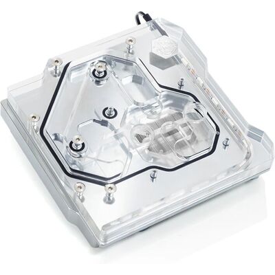 Bloque d'eau Bitspower Maximus XI Extreme - CPU & VRM, Nickel, RGB Bloque d'eau Bitspower Maximus XI Extreme - CPU & VRM, Nickel, RGB