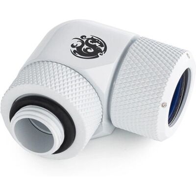 BitsPower BP-DWE90RMLA14 - Weiß 90° G1/4 Hard Tube Wasserkühlung Adapter BitsPower BP-DWE90RMLA14 - Weiß 90° G1/4 Hard Tube Wasserkühlung Adapter