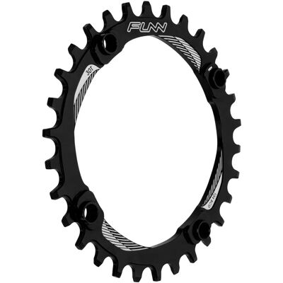 Corona della catena della bicicletta in alluminio 30T Funn - Nero - Compatibile Shimano Corona della catena della bicicletta in alluminio 30T Funn - Nero - Compatibile Shimano