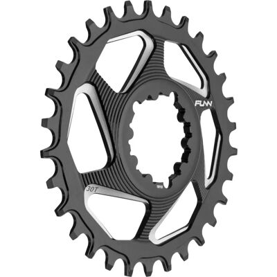 Funn Solo DX 30T Kettenblatt aus Aluminium CNC - Schwarz - 9-12V SRAM Funn Solo DX 30T Kettenblatt aus Aluminium CNC - Schwarz - 9-12V SRAM