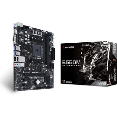 Biostar B550MH Ver. 6.0 AMD B550 Socket AM4 Micro ATX - Publicité Biostar B550MH Ver. 6.0 AMD B550 Socket AM4 Micro ATX - Publicité