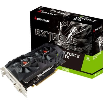 Biostar GeForce GTX1050Ti 4 GB GDDR5 - Placa gráfica Biostar GeForce GTX1050Ti 4 GB GDDR5 - Placa gráfica