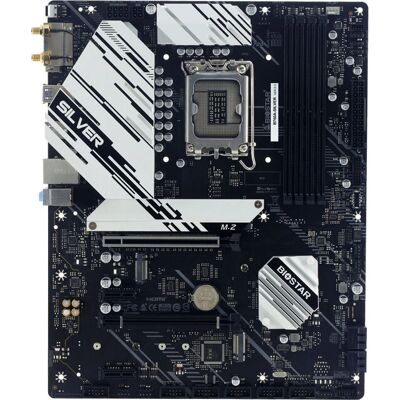 Scheda madre Biostar B760A-SILVER - DDR5, ATX, Intel Scheda madre Biostar B760A-SILVER - DDR5, ATX, Intel