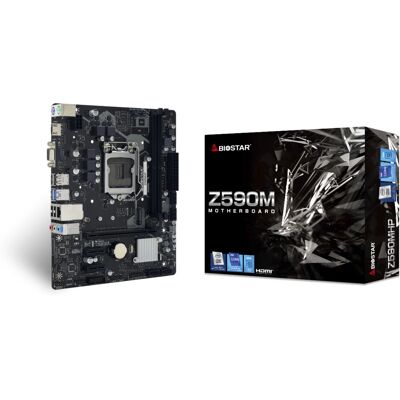 Biostar Z590 VALKYRIE - Scheda madre Micro ATX per Intel LGA 1200 Biostar Z590 VALKYRIE - Scheda madre Micro ATX per Intel LGA 1200