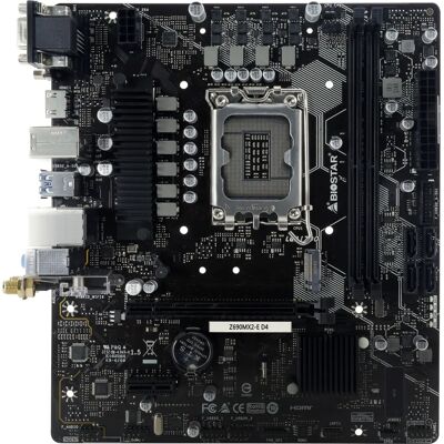 Scheda madre Micro ATX Biostar Z690MX2-E D4 - Supporta Intel LGA 1700 Scheda madre Micro ATX Biostar Z690MX2-E D4 - Supporta Intel LGA 1700
