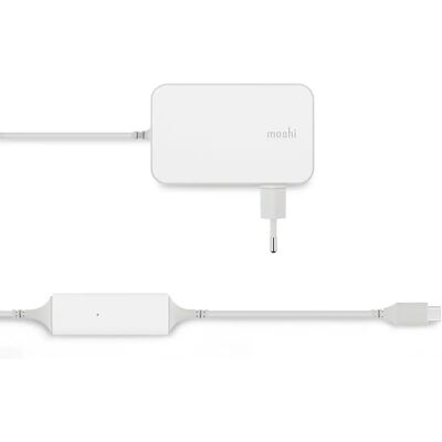 Moshi ProGeo Adaptador de corriente 65W, Blanco - Cargador portátil Moshi ProGeo Adaptador de corriente 65W, Blanco - Cargador portátil
