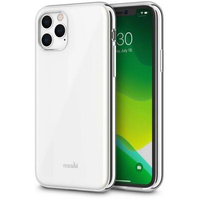 Moshi custodia in pelle per iPhone 11 Pro Bianco - Cover Smartphone Moshi custodia in pelle per iPhone 11 Pro Bianco - Cover Smartphone