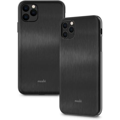 Coque iGlaze Moshi - Noir - Résistante aux chocs, Compatible charge sans fil - Publicité Coque iGlaze Moshi - Noir - Résistante aux chocs, Compatible charge sans fil - Publicité