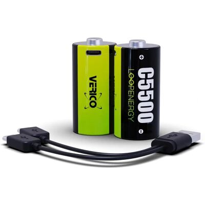 VERICO LoopEnergy Batterij 3700mAh 1,5V - Accu VERICO LoopEnergy Batterij 3700mAh 1,5V - Accu