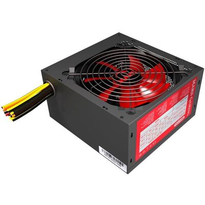 Zasilacz Mars Gaming MPII650 - 650W, Czarny, Czerwony - Zasilacz Zasilacz Mars Gaming MPII650 - 650W, Czarny, Czerwony - Zasilacz