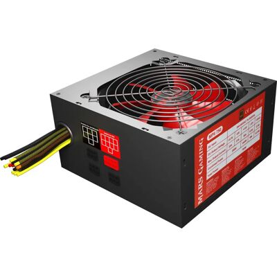 Zasilacz Mars Gaming MPII750 - 750W PFC aktywne ATX Czarny, Czerwony Zasilacz Mars Gaming MPII750 - 750W PFC aktywne ATX Czarny, Czerwony
