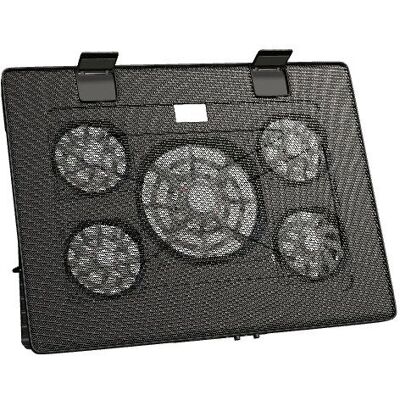 Mars Gaming MNBC2 Laptop-Kühlerunterlage - 17,3", 5 Lüfter, Verstellbarer Neigungswinkel Mars Gaming MNBC2 Laptop-Kühlerunterlage - 17,3", 5 Lüfter, Verstellbarer Neigungswinkel