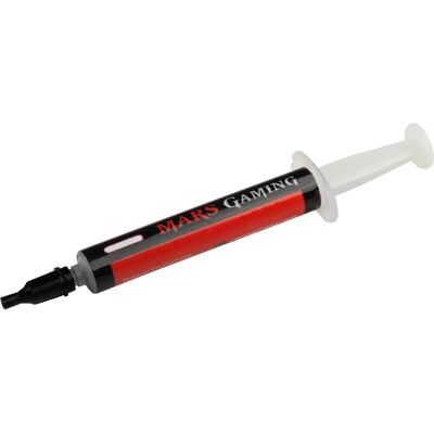 Pâte thermique Mars Gaming MT1 - 3g, 9W, -50°C à 250°C Pâte thermique Mars Gaming MT1 - 3g, 9W, -50°C à 250°C