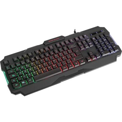 Clavier Gaming RGB Mars Gaming MRK0 - Clavier - Publicité Clavier Gaming RGB Mars Gaming MRK0 - Clavier - Publicité