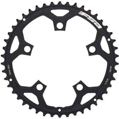 FSA Tempo Pro Chainring - 46 Teeth, 110 BCD, Black - Chainring FSA Tempo Pro Chainring - 46 Teeth, 110 BCD, Black - Chainring