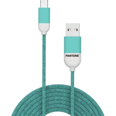 Kabel USB Cyan PT-MC001-5L - Micro-USB 2.0 1,5m Kabel USB Cyan PT-MC001-5L - Micro-USB 2.0 1,5m