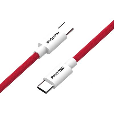 Kabel USB C Pantone 1,5 m Czerwony Kabel USB C Pantone 1,5 m Czerwony