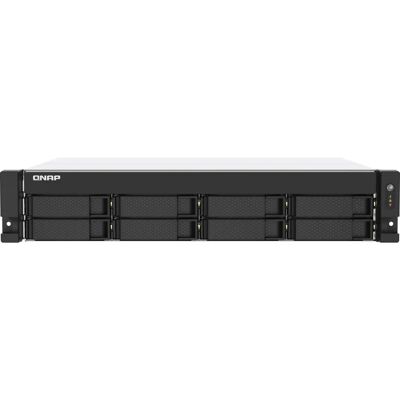 QNAP TS-873AU Rack NAS - Ryzen Embedded V1500B - 4 GB DDR4 - Schwarz, Grau - 2U QNAP TS-873AU Rack NAS - Ryzen Embedded V1500B - 4 GB DDR4 - Schwarz, Grau - 2U