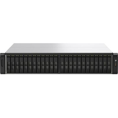 QNAP 30-Bay Rack NAS - W-1270 - 64GB DDR4 - Schwarz, Grau QNAP 30-Bay Rack NAS - W-1270 - 64GB DDR4 - Schwarz, Grau