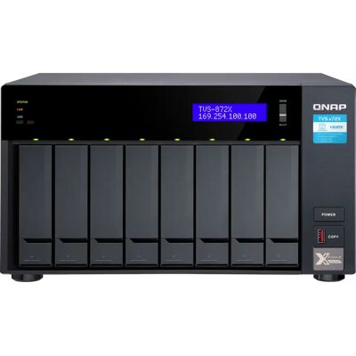 QNAP TVS-872X NAS Tower - Hochleistungs-Speicher QNAP TVS-872X NAS Tower - Hochleistungs-Speicher