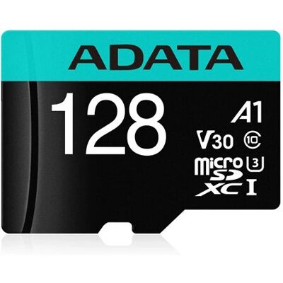 Cartão de Memória MicroSDXC ADATA 128 GB - Preto Cartão de Memória MicroSDXC ADATA 128 GB - Preto