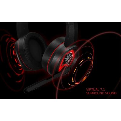 Headset Gaming XPG EMIX H20 - Surround 7.1 RGB Headset Gaming XPG EMIX H20 - Surround 7.1 RGB