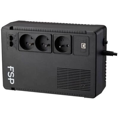FSP Group ECO 800VA UPS - Compacto, Fiable, Onda Sinusoidal FSP Group ECO 800VA UPS - Compacto, Fiable, Onda Sinusoidal
