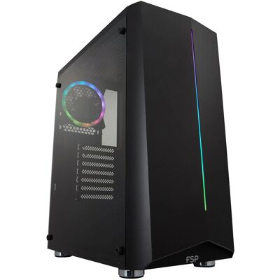 FSP Group CMT151 Tour Midi RGB Noir - Boîtier PC FSP Group CMT151 Tour Midi RGB Noir - Boîtier PC