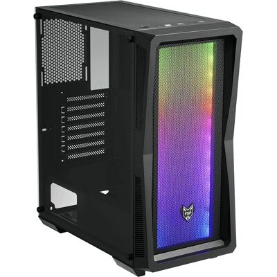 FSP Group CMT212A Torre Gaming PC Micro ATX - Vidrio Templado - Negro FSP Group CMT212A Torre Gaming PC Micro ATX - Vidrio Templado - Negro