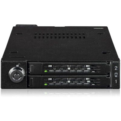 Icy Dock MB092VK-B U.2 NVMe SSD Adapter - 3,5" Schwarz Icy Dock MB092VK-B U.2 NVMe SSD Adapter - 3,5" Schwarz