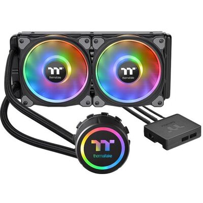 Thermaltake - Floe DX RGB 240 TT Premium Edition Flüssigkeitskühler - Komplettsystem CPU-Wasserkühler Thermaltake - Floe DX RGB 240 TT Premium Edition Flüssigkeitskühler - Komplettsystem CPU-Wasserkühler