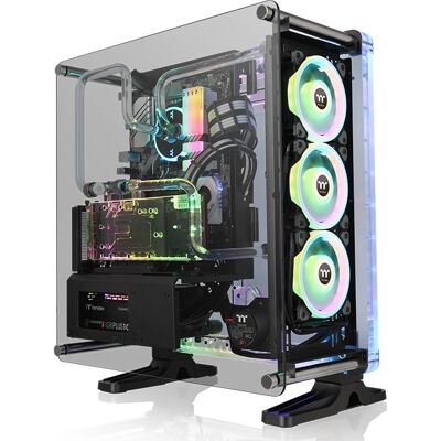 Modułowa obudowa komputerowa Thermaltake DistroCase 350P - Czarna Modułowa obudowa komputerowa Thermaltake DistroCase 350P - Czarna