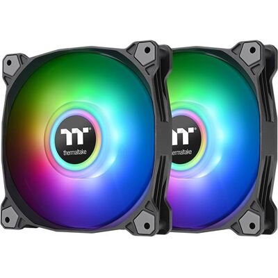 Ventilador ARGB Pure Duo 12 de Thermaltake - Ventilador de PC Ventilador ARGB Pure Duo 12 de Thermaltake - Ventilador de PC