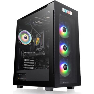 Thermaltake Divider 550 TG Ultra - Midi Tower - ATX - Seitenteil Glas - Ohne Netzteil - Schwarz Thermaltake Divider 550 TG Ultra - Midi Tower - ATX - Seitenteil Glas - Ohne Netzteil - Schwarz