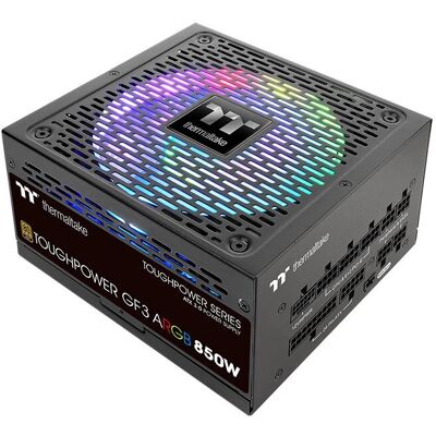 Zasilacz Thermaltake 850W - Modułowy - 80 Plus Gold - Czarny Zasilacz Thermaltake 850W - Modułowy - 80 Plus Gold - Czarny