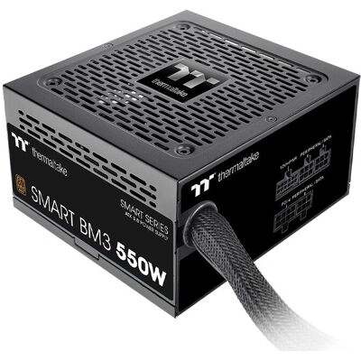 Thermaltake Smart BM3 550W - Τροφοδοτικό - Μαύρο Thermaltake Smart BM3 550W - Τροφοδοτικό - Μαύρο