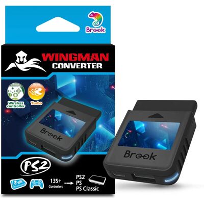 Conversor PS2 Brook Wingman - Compatível com Xbox 360, One, Series X/S, PS5, PS4, PS3, PS2, PS1 Conversor PS2 Brook Wingman - Compatível com Xbox 360, One, Series X/S, PS5, PS4, PS3, PS2, PS1