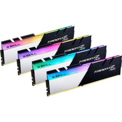 G.Skill Trident Z 32GB DDR4 3200 MHz Memória - RGB, CL16 G.Skill Trident Z 32GB DDR4 3200 MHz Memória - RGB, CL16