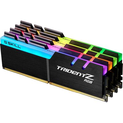 G.Skill Trident Z RGB 64GB - DDR4 3600 MHz - Non bufferizzato - Senza ECC - Modello F4-3600C18Q-64GTZR G.Skill Trident Z RGB 64GB - DDR4 3600 MHz - Non bufferizzato - Senza ECC - Modello F4-3600C18Q-64GTZR