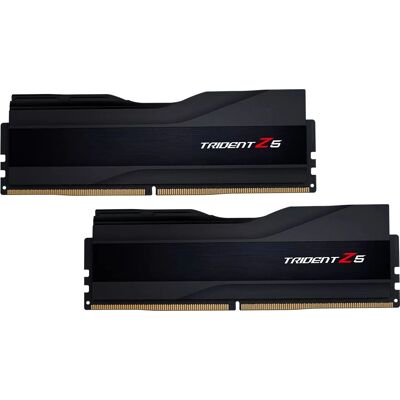 G.Skill Trident Z DDR5 64GB - ECC - 6000 MHz - Preto - Módulo de memória G.Skill Trident Z DDR5 64GB - ECC - 6000 MHz - Preto - Módulo de memória