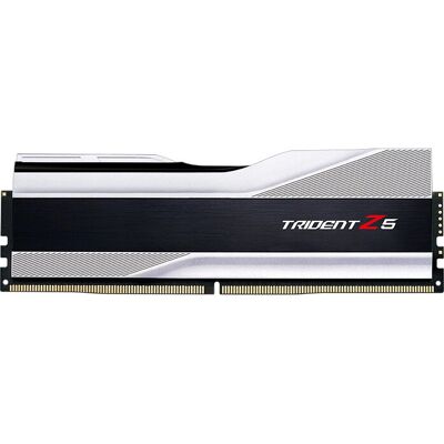 G.Skill Trident Z - DDR5 - Kit - 32 GB - 6000 MHz - Sem buffer - Prata - Módulo de memória G.Skill Trident Z - DDR5 - Kit - 32 GB - 6000 MHz - Sem buffer - Prata - Módulo de memória