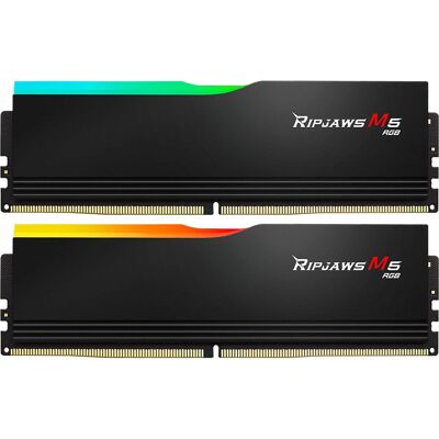 Paměťový modul G.Skill Ripjaws M5 RGB DDR5 - 96GB - Černý Paměťový modul G.Skill Ripjaws M5 RGB DDR5 - 96GB - Černý