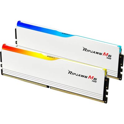 G.Skill Ripjaws M5 RGB 32GB DDR5 Memória - 6000MHz G.Skill Ripjaws M5 RGB 32GB DDR5 Memória - 6000MHz