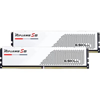 G.Skill Ripjaws S5 F5-5200J4040A24GX2-RS5W Speicher - 48 GB DDR5 5200 MHz G.Skill Ripjaws S5 F5-5200J4040A24GX2-RS5W Speicher - 48 GB DDR5 5200 MHz